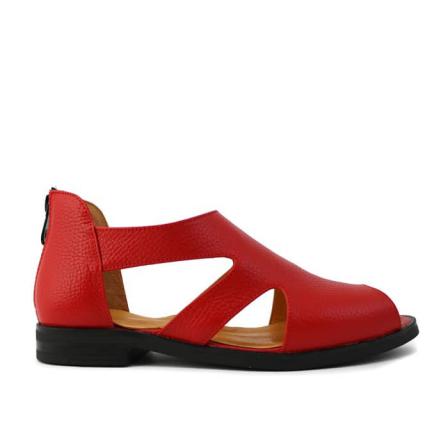 Unique Characteristics of red leather sandals