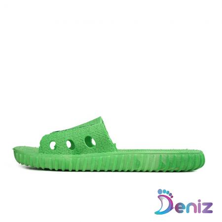 Green Rubber Slippers at Best Price