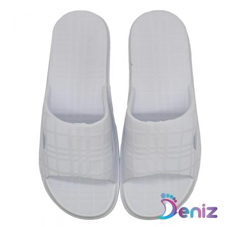 White Rubber Slippers for Bulk Sale