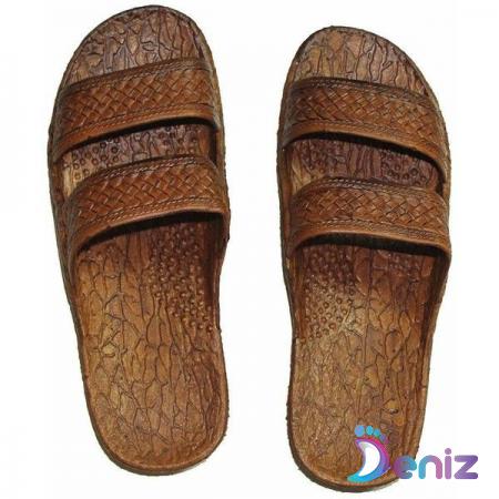Brown Rubber Slippers for Sale