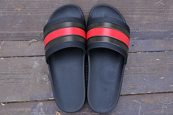 Black Rubber Slippers to Export