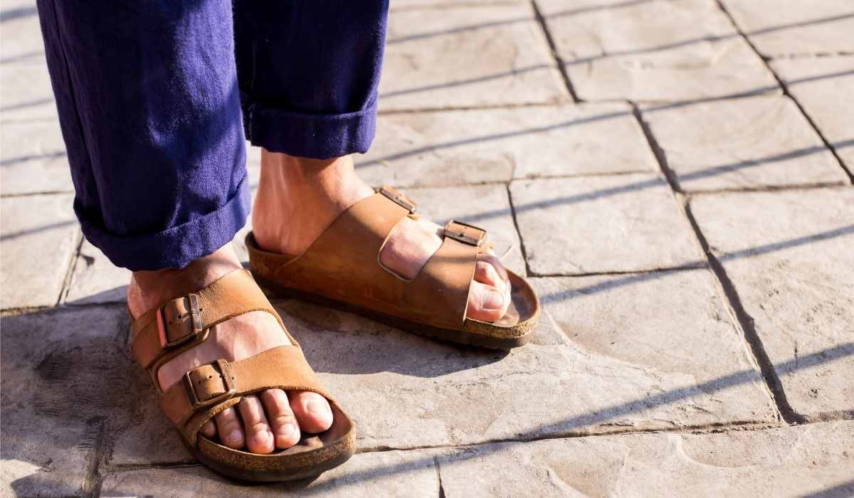  The Price of Mens leather sandals and closed toe leather sandals 