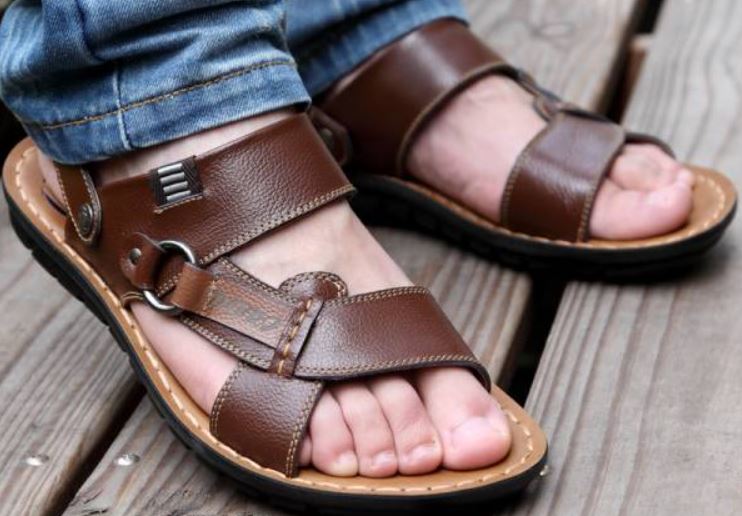  Purchase leather sandals for men online 